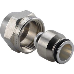 Schroefkoppeling Uni-X MLC NL 16mm x 15mm (1/2" bt.) Uponor