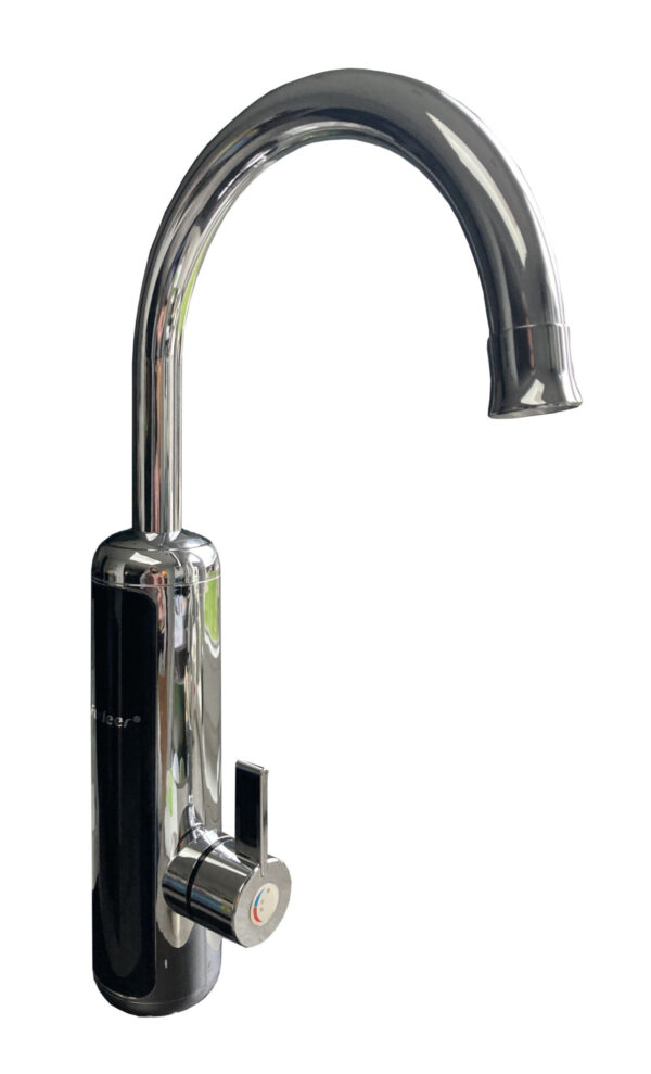 Digitaal bedienbare elektrische warmwater kraan, model 12D-1Y / DEMO-model