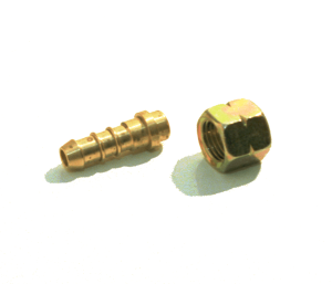 Wartel en Tule 1/4” links binnendraad