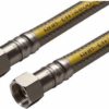 Gasslang RVS Superflex Premium - Gastec QA - 75 cm - 2x M24 binnendraad - Afbeelding 4