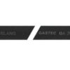 Bonfix universele zwarte rubberen gasslangset - 50 cm - 2x wartelmoer M24 binnendraad
