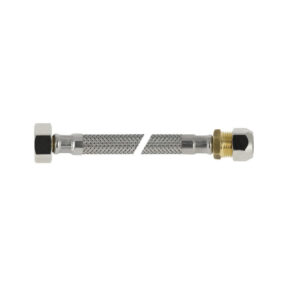 Flexibele pijp Ø 1/2" binnendraad x 12mm knel - lengte 35cm