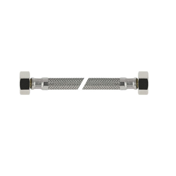 Flexibele pijp Ø 1/2" binnendraad x 3/8" binnendraad - lengte 35cm