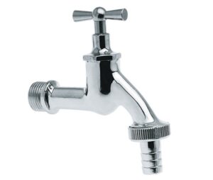 Bonfix tapkraan 1/2" verchroomd + kruk + wartel