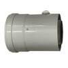 Verticale concentrische adapter 60/100mm voor geveldoorvoer - Afbeelding 4