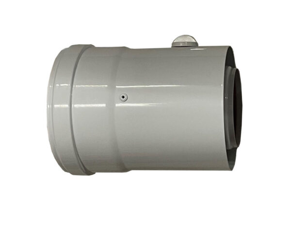 Verticale concentrische adapter 60/100mm voor geveldoorvoer - Afbeelding 4