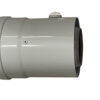 Verticale concentrische adapter 60/100mm voor dakdoorvoer+mof - Afbeelding 12