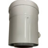 Verticale concentrische adapter 60/100mm voor geveldoorvoer - Afbeelding 5