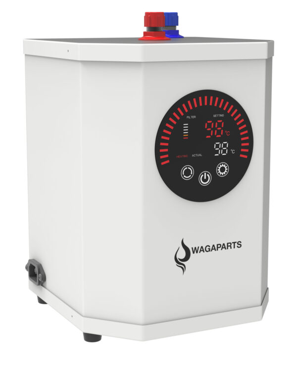 Kokend heet waterkraan - zwart (D7A902K) incl. boiler en filter - Afbeelding 5