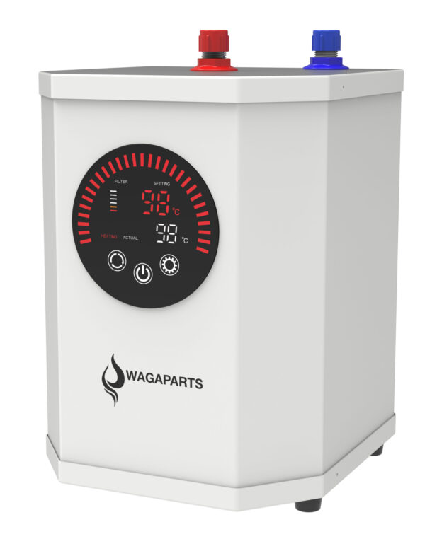 Kokend heet waterkraan - zwart (D7A902K) incl. boiler en filter - Afbeelding 4