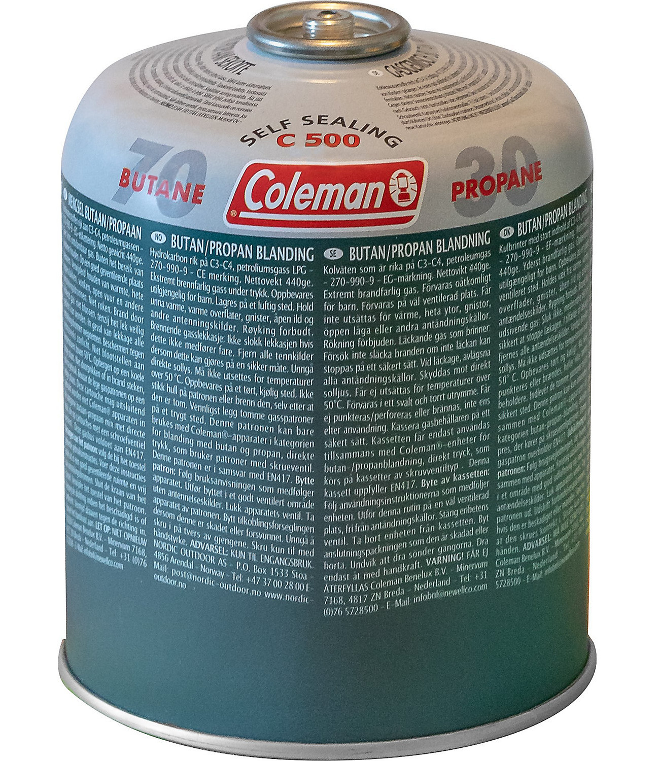 Gasflesje Coleman Cartridge C500 propaan/butaan