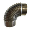 Bocht RVS 90ᵒC - Ø 100/60 - Afbeelding 2
