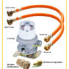 Automatische lagedruk omschakelaar gasfles 50 Mbar - Afbeelding 2