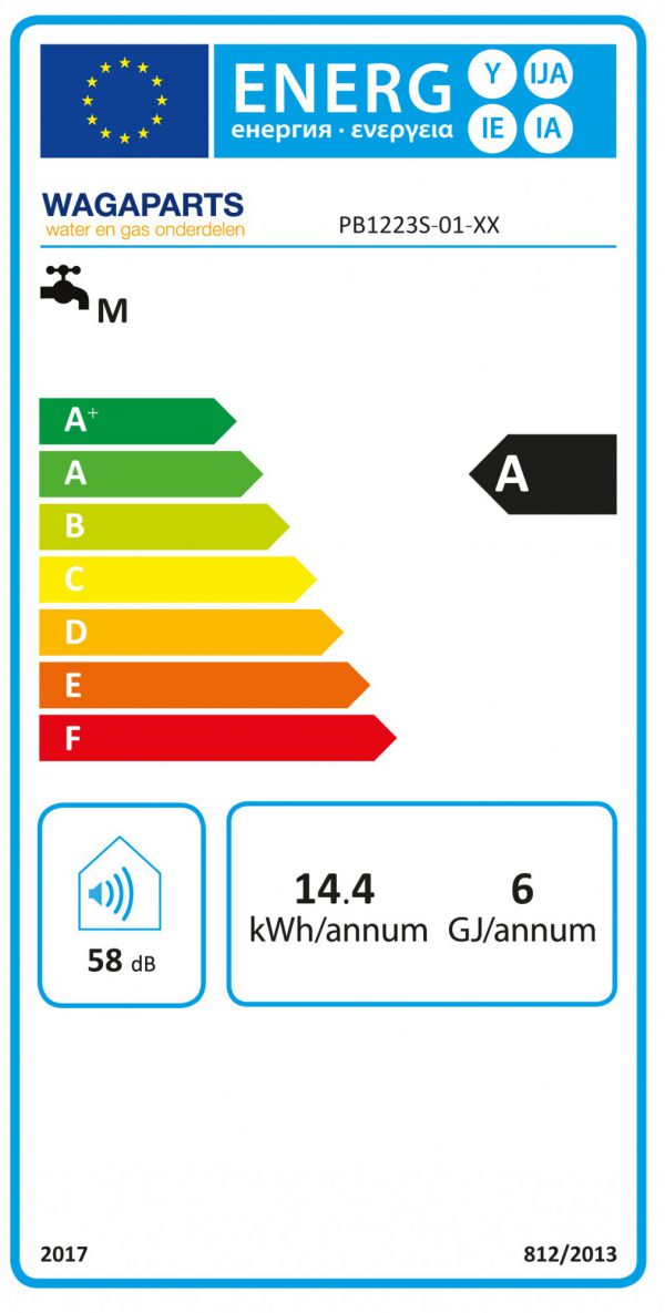 Wagaparts PB1223S-01-XX modulerende geiser 12 liter geheel gesloten systeem PROPAAN/BUTAAN - Afbeelding 24