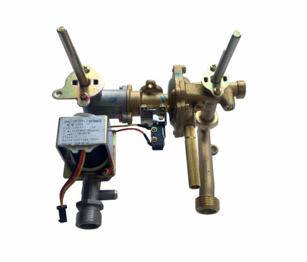 Gasblok en Waterhuis 12-EME 6 liter geiser PROPAAN/BUTAAN