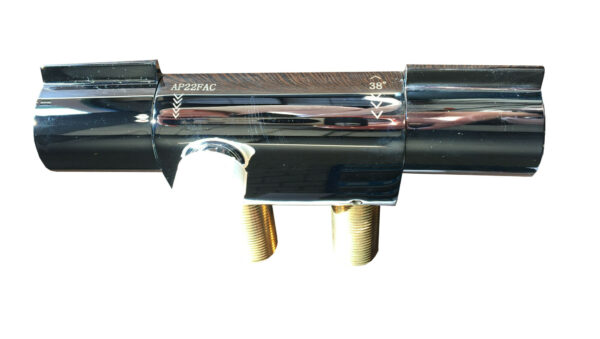 Horizontale thermostaatkraan speciaal voor stacaravan h-o-h 4,5 cm - Afbeelding 3
