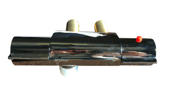 Horizontale thermostaatkraan speciaal voor stacaravan h-o-h 4,5 cm - Afbeelding 2