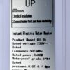 Elektrische doorstromer / geiser 3500W - 230V - model N1-35-55 - Afbeelding 18