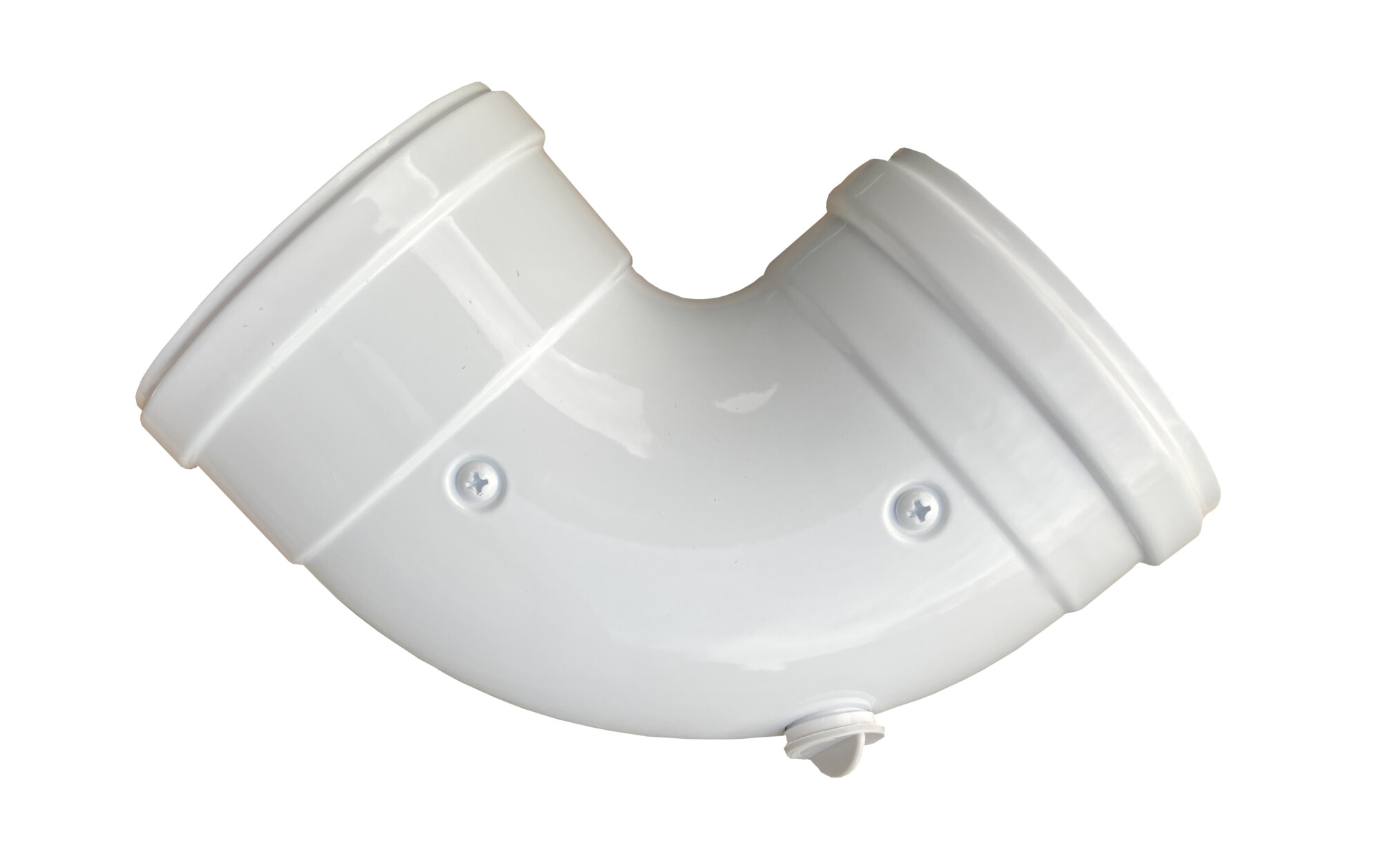 Dubbelwandige rookgas geveldoorvoer voorzien van meetpunten Ø 60/100: Lengte 80 cm - Afbeelding 5