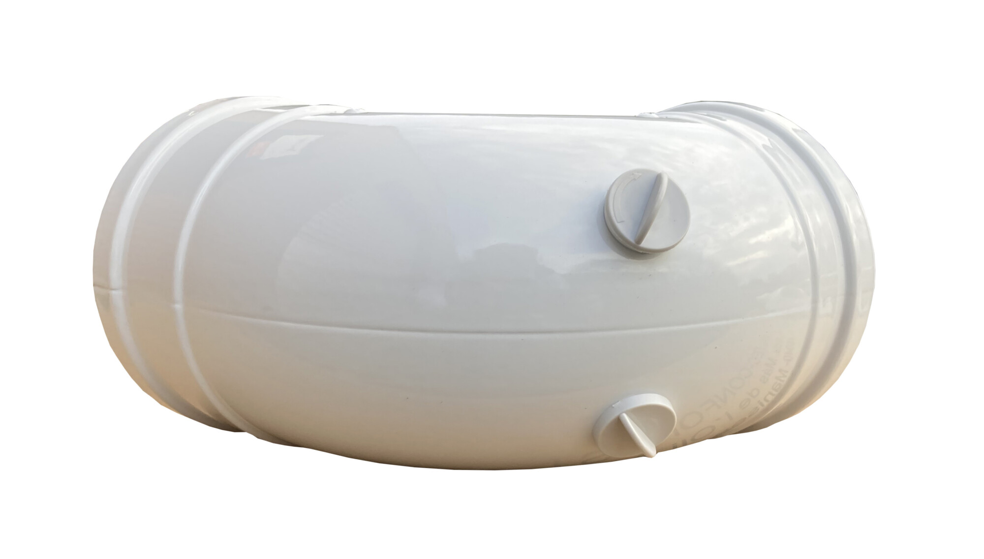 Dubbelwandige rookgas geveldoorvoer voorzien van meetpunten Ø 60/100: Lengte 80 cm - Afbeelding 7