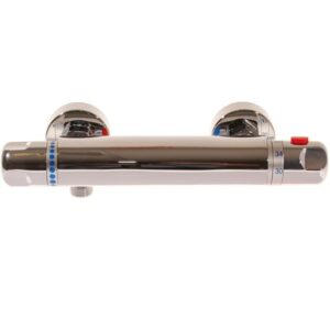 Horizontale thermostaatkraan speciaal voor stacaravan h-o-h 15 cm