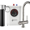 Kokend heet waterkraan - nikkel (D7A902Q) incl. boiler en filter
