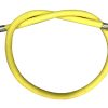 Metalen gasslang 100 cm 10 mm x ¼ LINKS