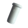 Pijp-inzetstuk 15x15mm creme of wit - opvulbus