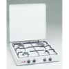 PARKER 4-pits kooktoestel wit – Thermisch beveiligd opbouwmodel