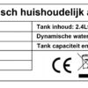 Kokend heet waterkraan - zwart (D7A902K) incl. boiler en filter - Afbeelding 11