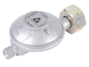 Universele gasdrukregelaar 50 Mbar universeel x 1/4” links