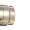 Bocht RVS 90ᵒC - Ø 100/60 - Afbeelding 3