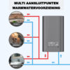 Elektrische doorstromer / waterverwarmer 3-fasen 380V instelbaar 12 t/m 24kW Model ZN-K12 - Afbeelding 8