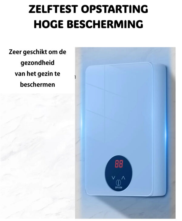 Elektrische doorstromer / geiser 3500W - 230V - model N1-35-55 - Afbeelding 9
