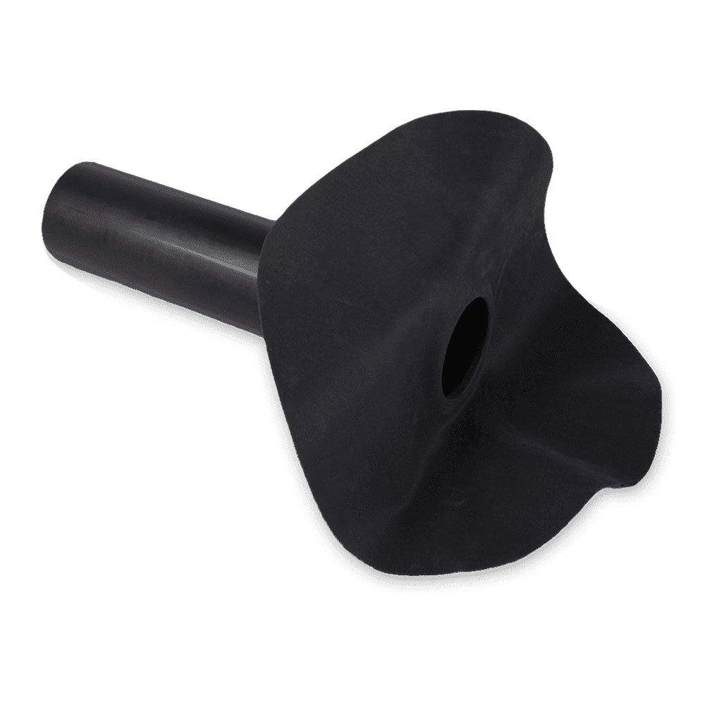 EPDM dakdoorvoer ronde pijp, recht, Ø 75 mm x 300 mm incl. contactlijm en GRATIS verzending - Afbeelding 2