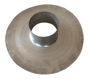 Aluminium plakplaat Ø 123