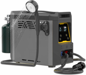 Draagbare gasgeiser propaan/butaan