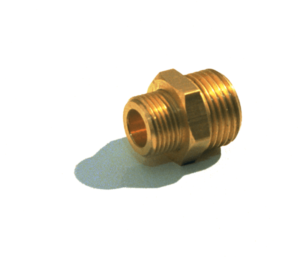 Verloopring 1/2" buitendraad x 3/8" buitendraad